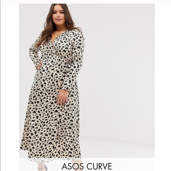 ASOS Curve Dresses & Skirts - ASOS leopard 14 size dress